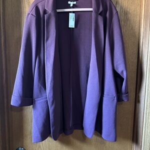 Maurices Deep Purple Women's Blazer